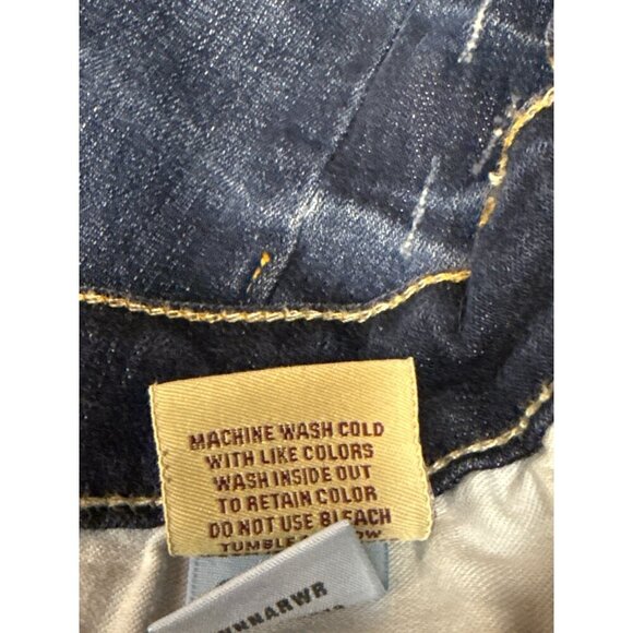 Big Star Women's Jeans Nina Denim Blue Mid Rise Boot Cut Distressed Size 29R 29 - Picture 10 of 11